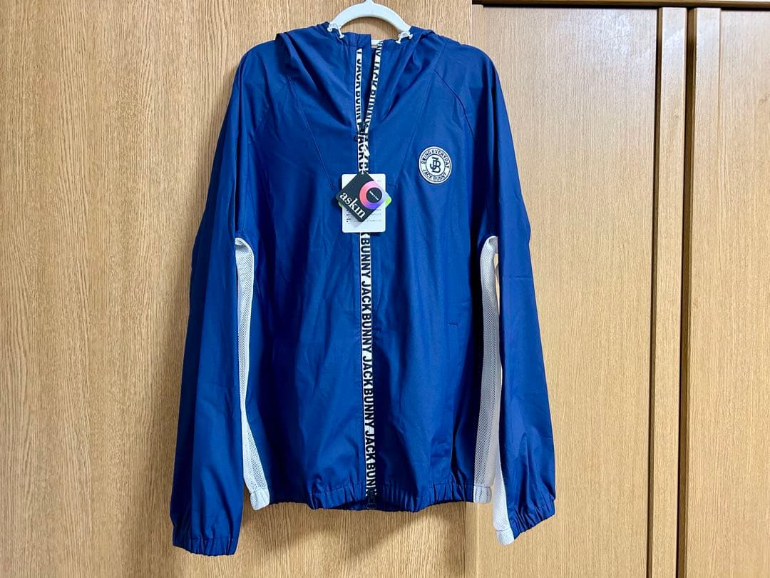 新品未使用 パーリーゲイツ ジャックバニー ネイビー フルジップ パーカー