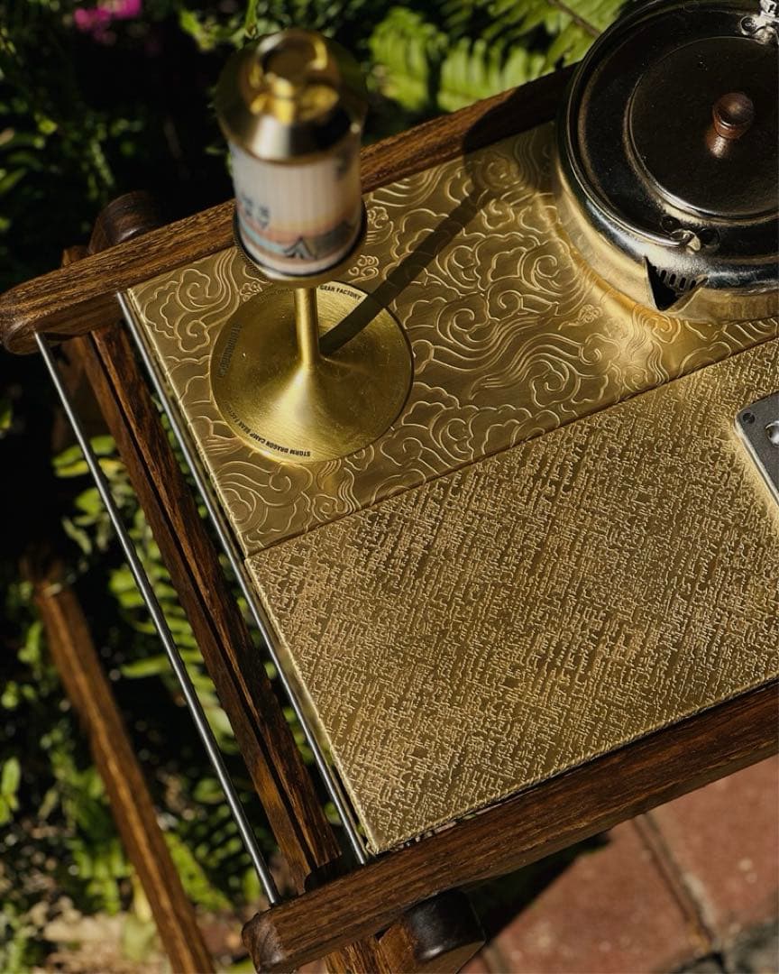 激レア！真鍮製 ハーフユニット 2枚組 天板 IGT規格 検:peak