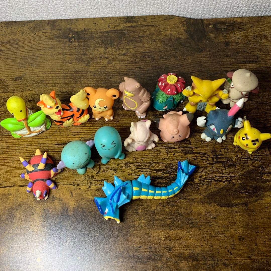 3F 【当時物】ポケモン 指人形 ポケモンキッズ 15体まとめ売り（ギャラドス・