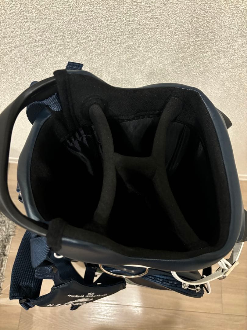 【ほぼ未使用】イエローロブスター　キャディバッグ　 yellow lobster