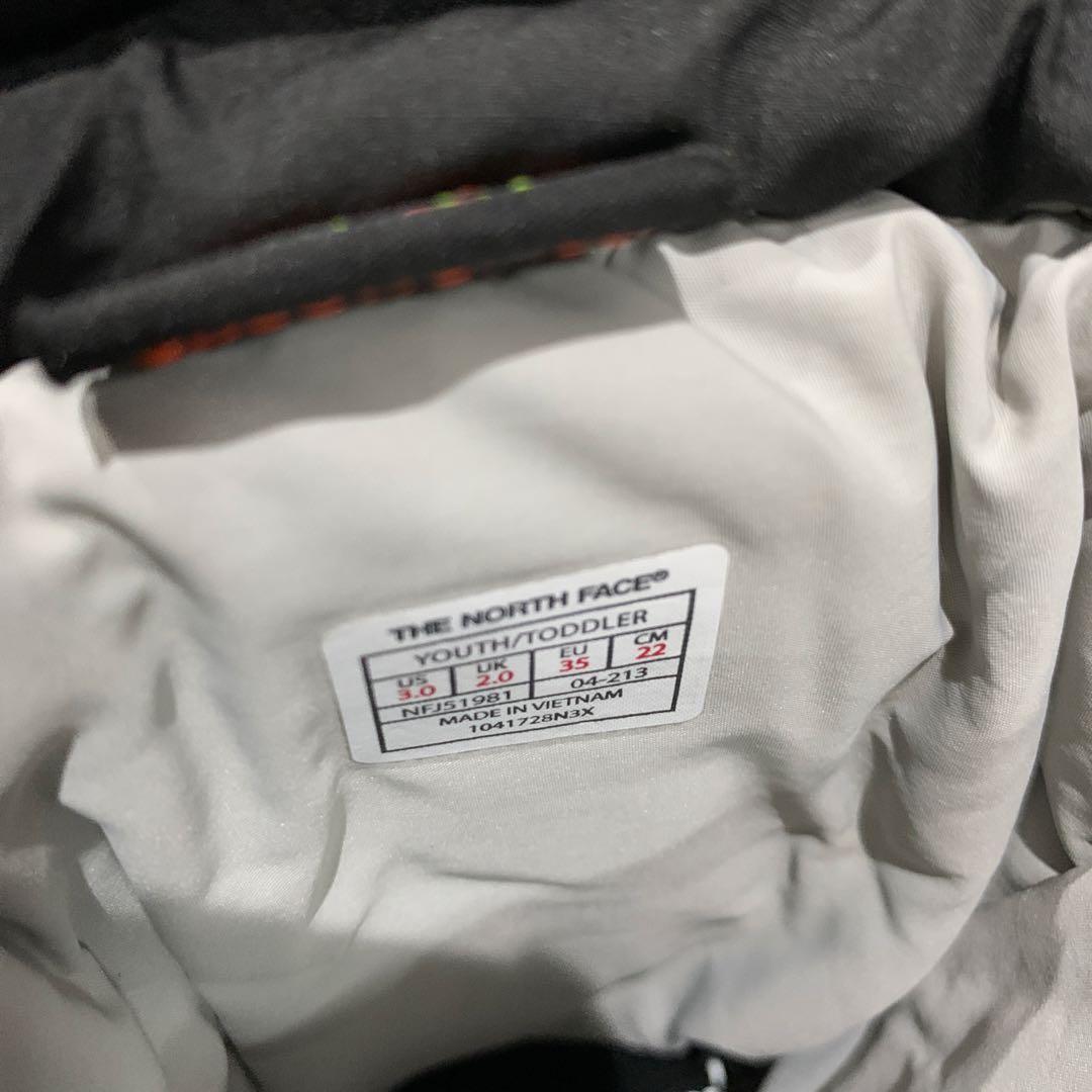 新品未使用品　 NORTH FACE スノーブーツ 22.0 cm ブラック