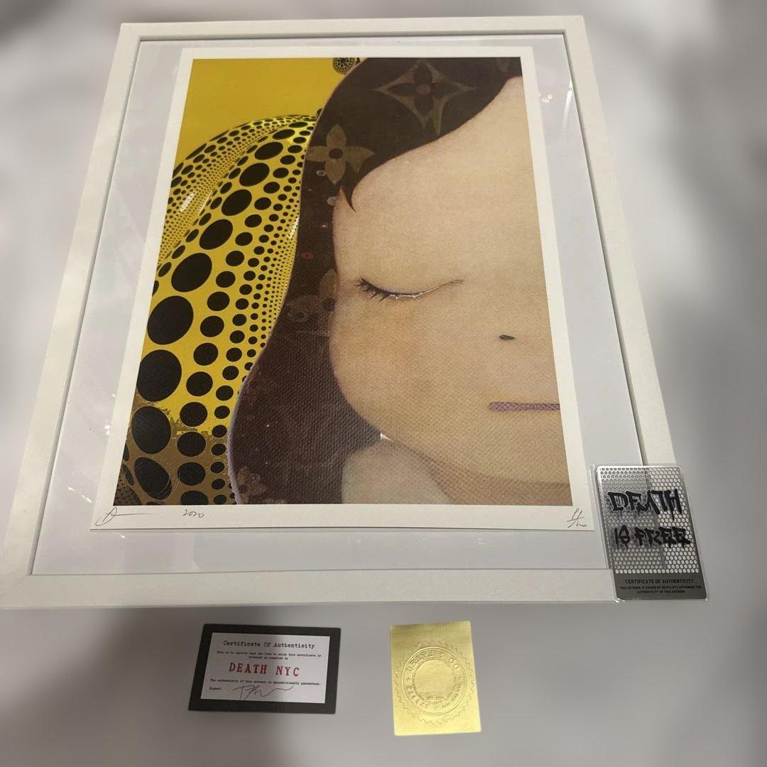 DEATH NYC 世界100枚限定　アート　奈良美智　草間弥生　ヴィトン