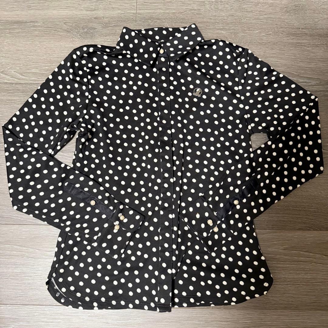 試着のみ　本間ゴルフ HONMA レディースゴルフウェア トップス 襟付きシャツ