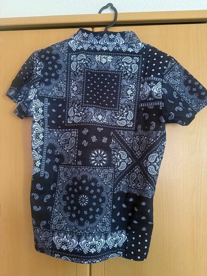 #FR2golf ペイズリー柄 半袖ポロシャツ　レディース