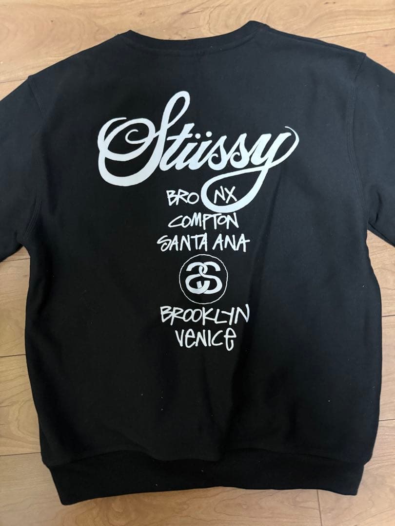 M*t様 Stüssy ブラック スウェット Mサイズ