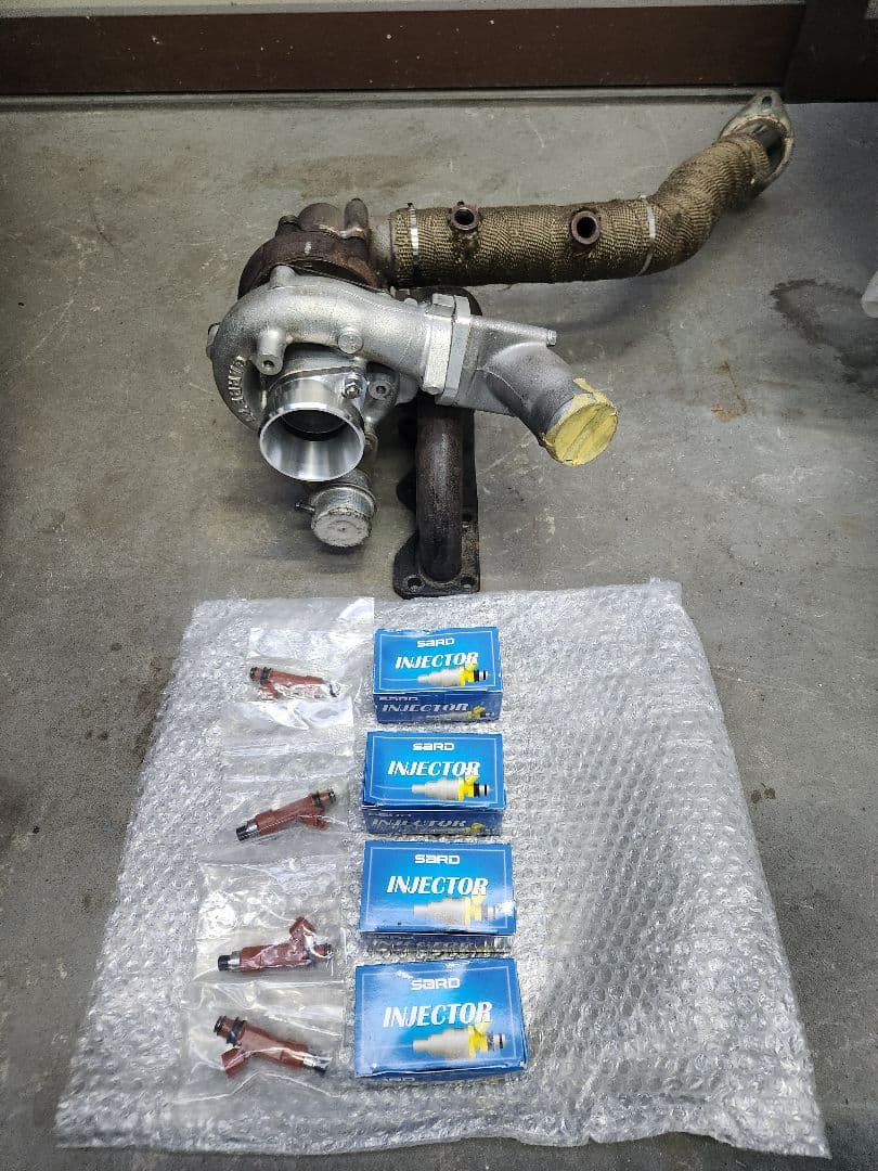 ロードスター　S15シルビアタービン　SARD インジェクター 550cc 4本