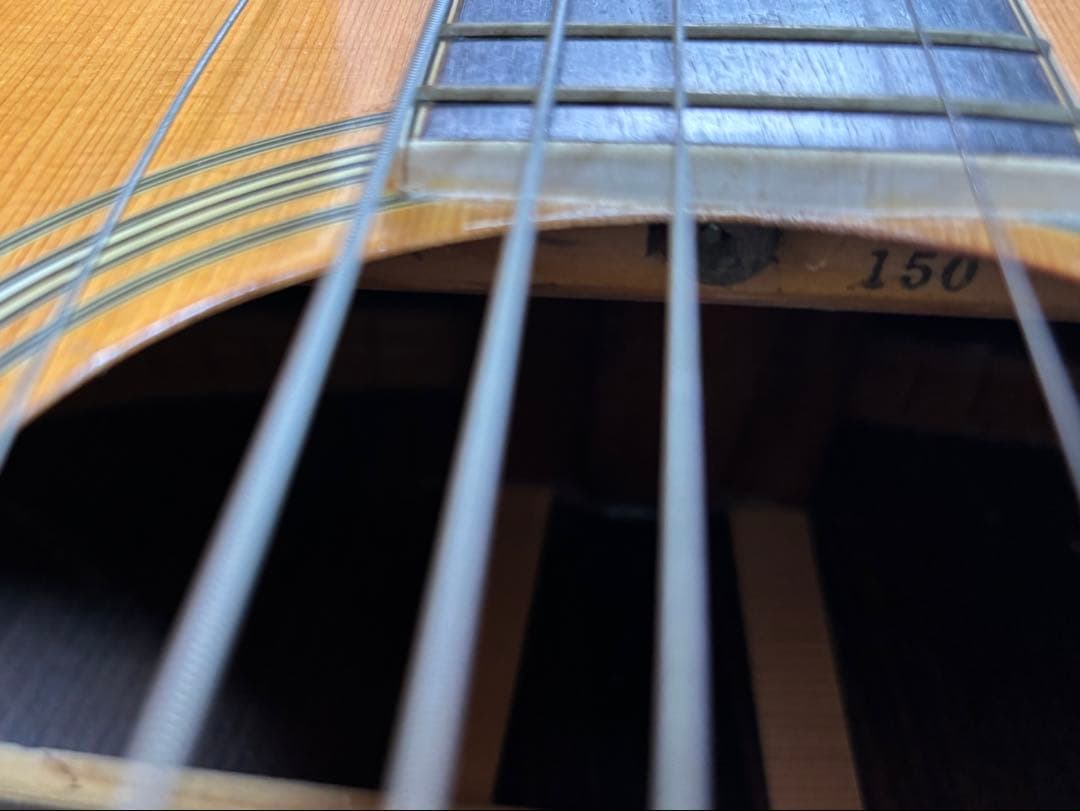 YAMAKI 150　縦ロゴ 3ピースバック ビンテージ　ハードケース付き