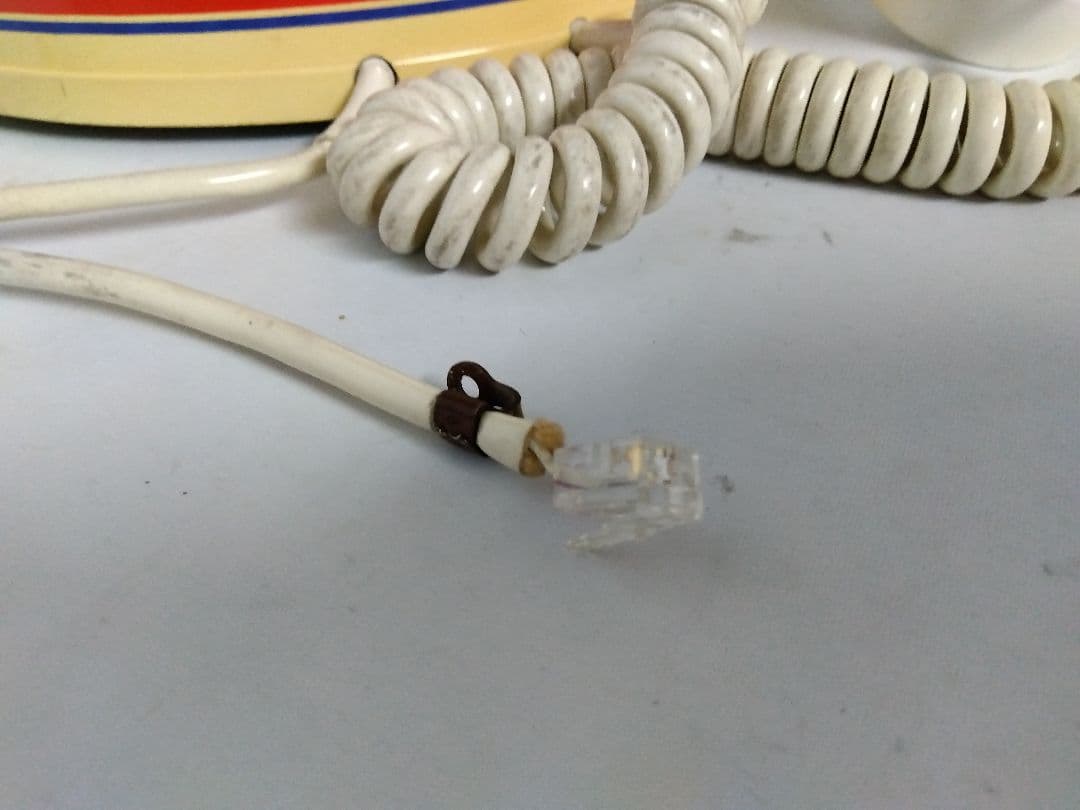 ミッキーマウス　電話機　ダイヤル式　動作確認済　希少品