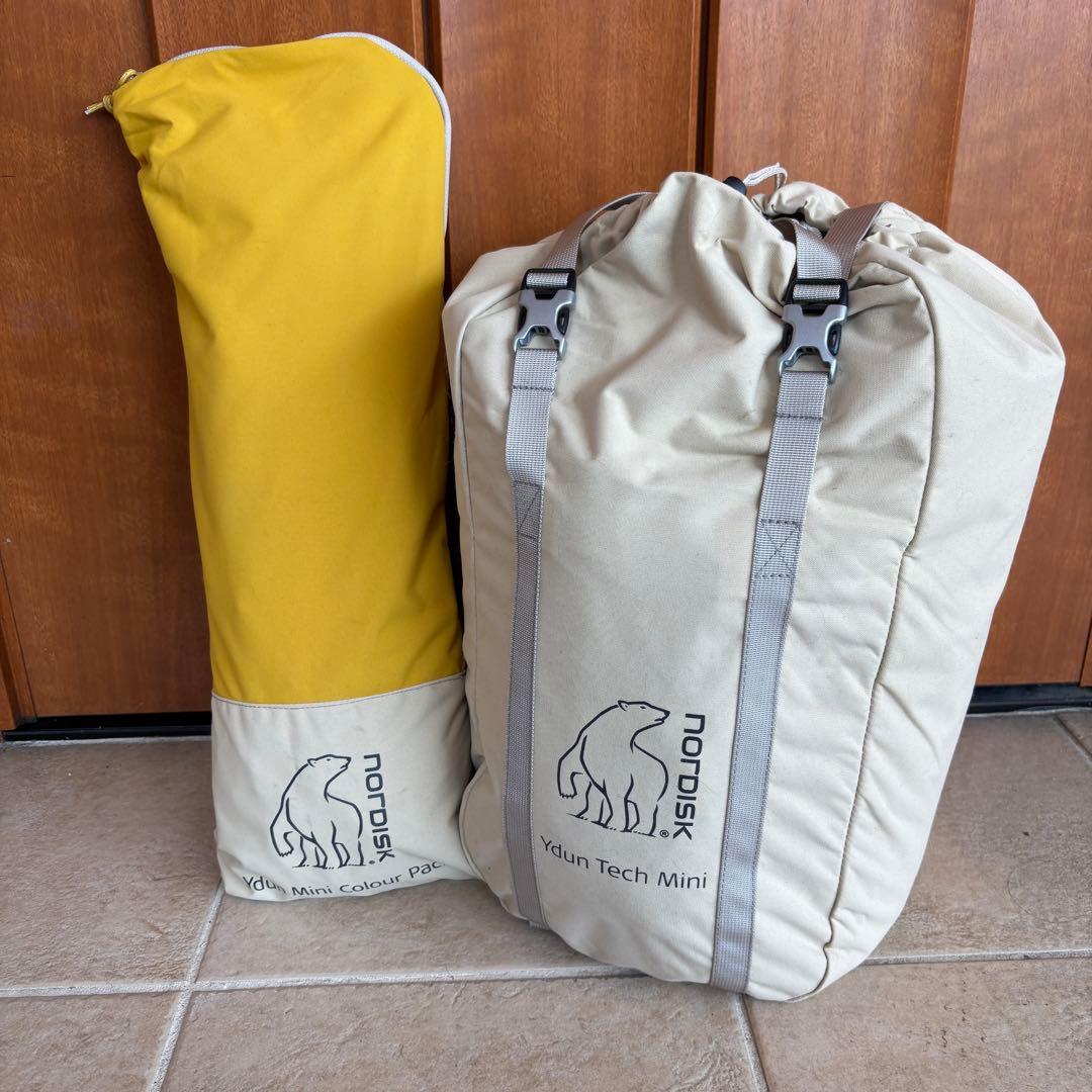 ノルディスク Ydun Tech Mini とColour Pack