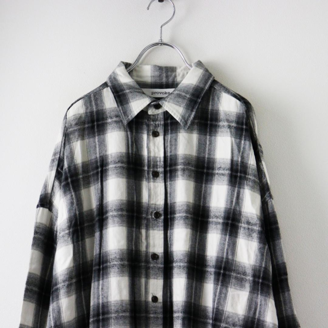 PROVOKE AP STUDIO別注 オーバーサイズ チェックシャツ 38