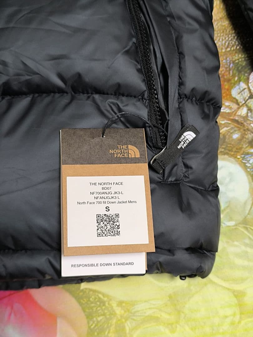 //THE NOR TH FA CE ## ブラック;; ダウンジャケット