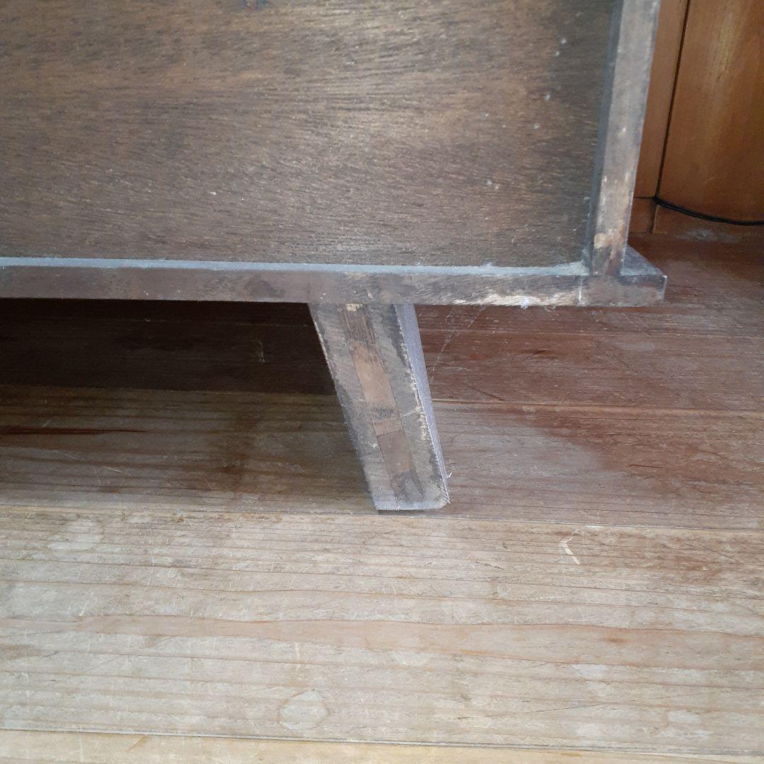 【昭和レトロ】茶棚 茶箪笥 飾り棚 アンティーク 古民家 長期保管品