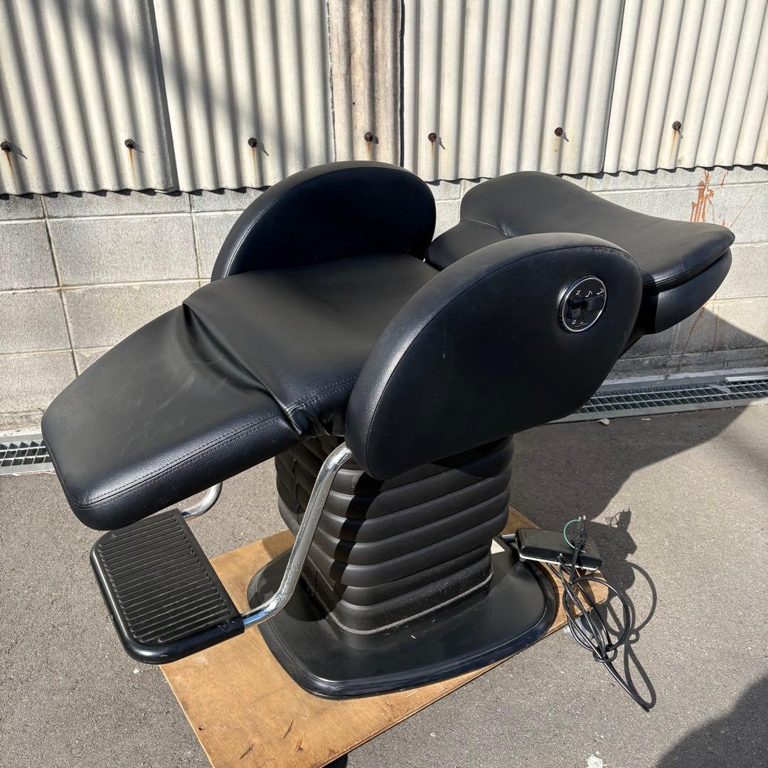 タカラベルモント 電動シャンプーチェアー ミラク 理美容 ブラック