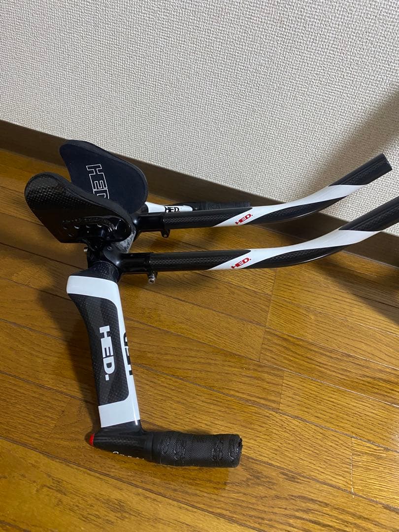 HED エアロハンドルバー カーボンファイバー　TTバー