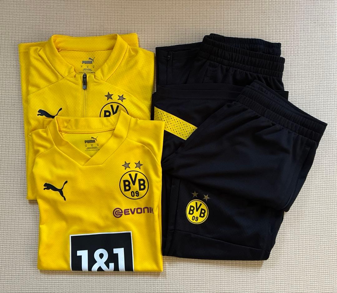 【極美品】PUMA　ドルトムント　トレーニングウェア4点セット