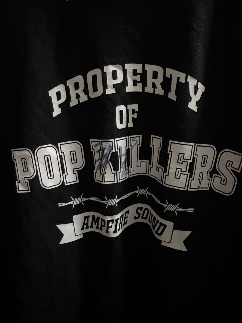 ミュージシャン ralph pop killers T black bandana crew T