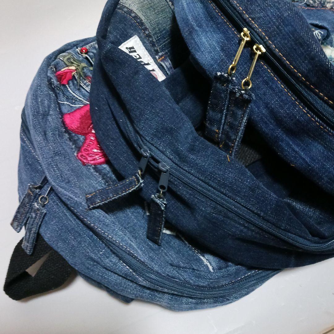 おにっち　リメイクデニムリュック①②③