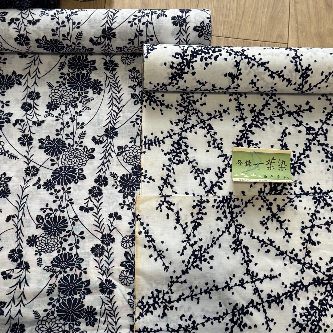 B格安 リメイク用　素材　まとめ売り　着物　和服　10点　本染　浴衣　反物　相撲