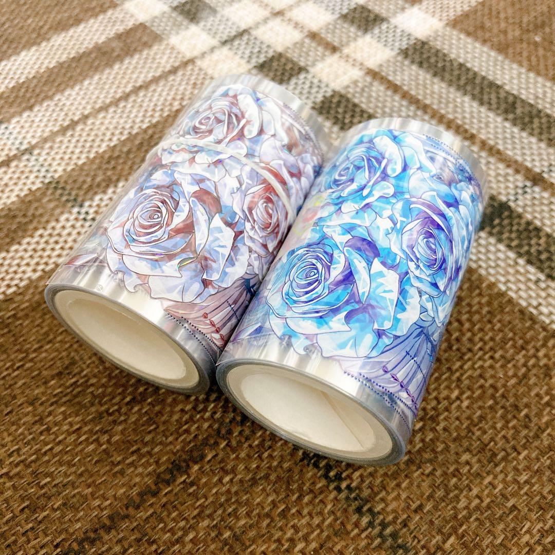 【芯なし中古】楽器 羽 宝石 海外マステ petテープ