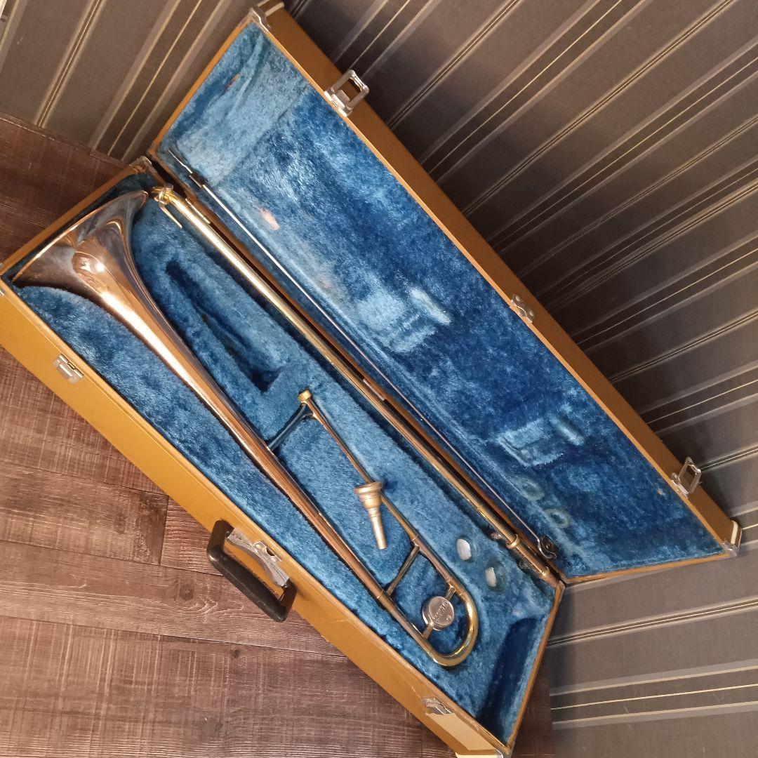 【赤ベル】現状品 YAMAHA テナートロンボーン YSL-353 ハードケース