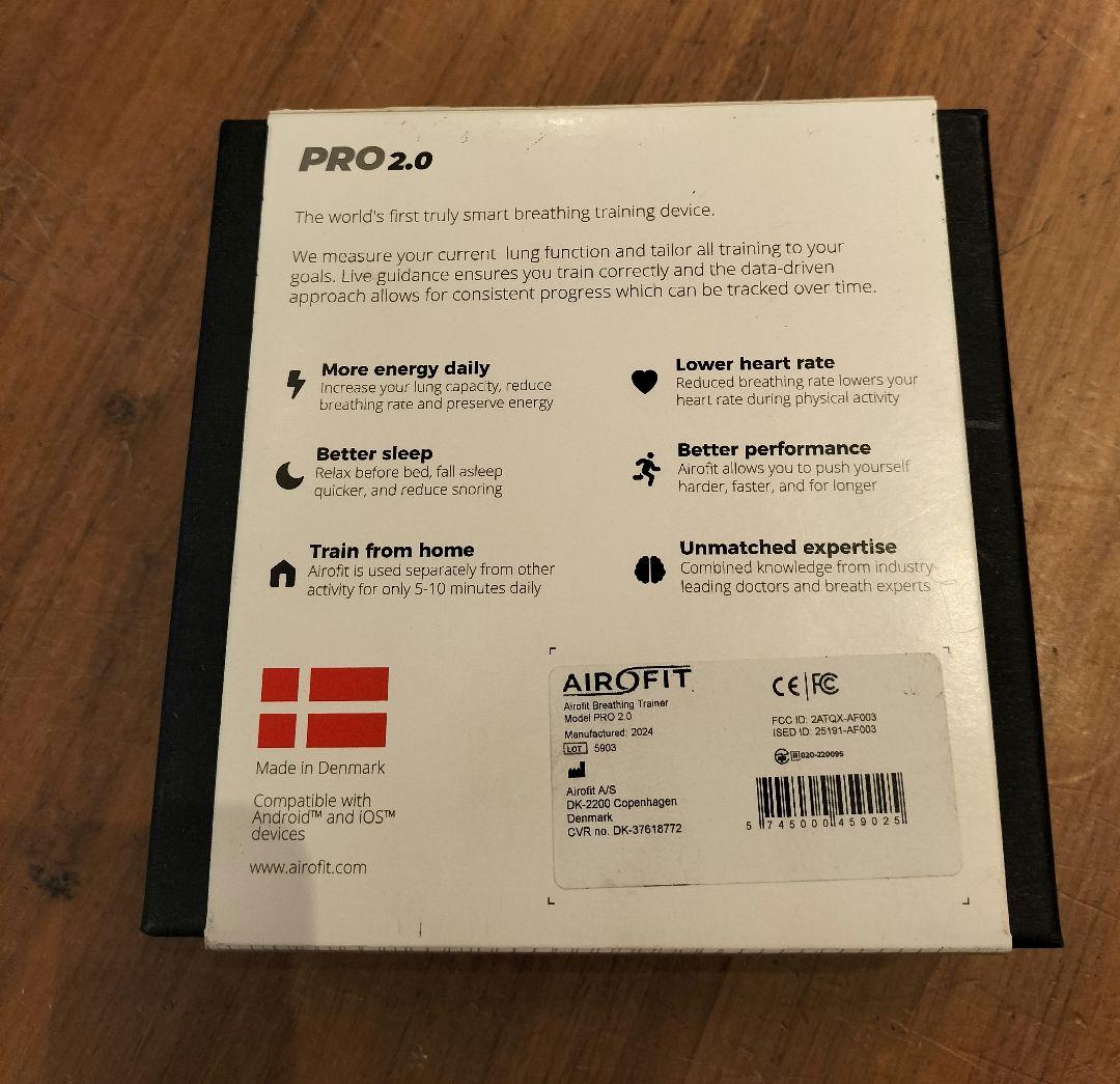 新品未使用品 エアロフィットプロ2.0