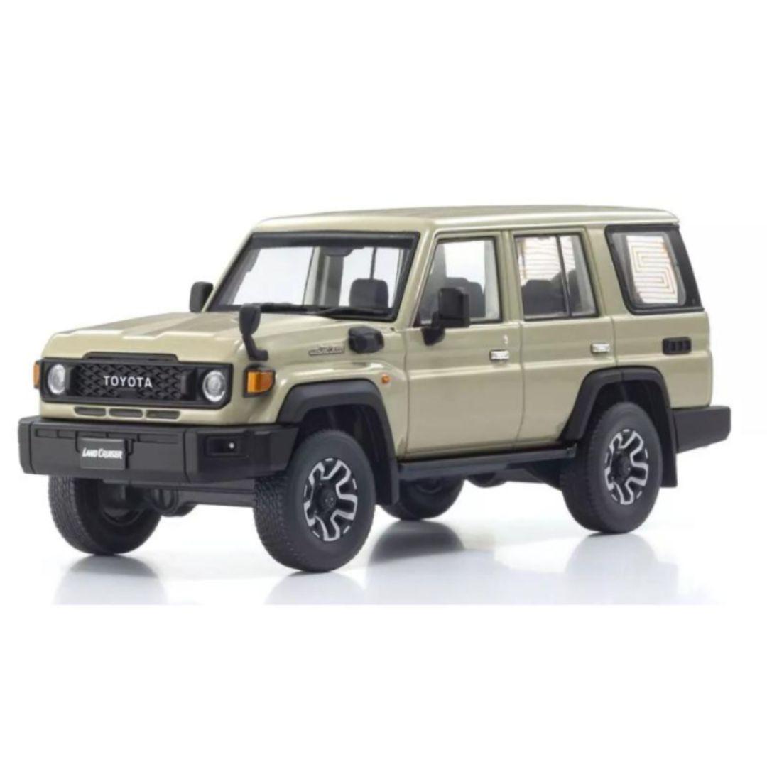 京商 1/ 43 トヨタ ランドクルーザー 70 (ベージュ)