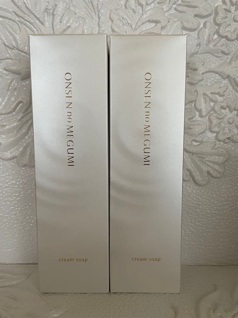 ★2本★クリームソープ（洗顔フォーム）★イオン化粧品★温泉の恵み