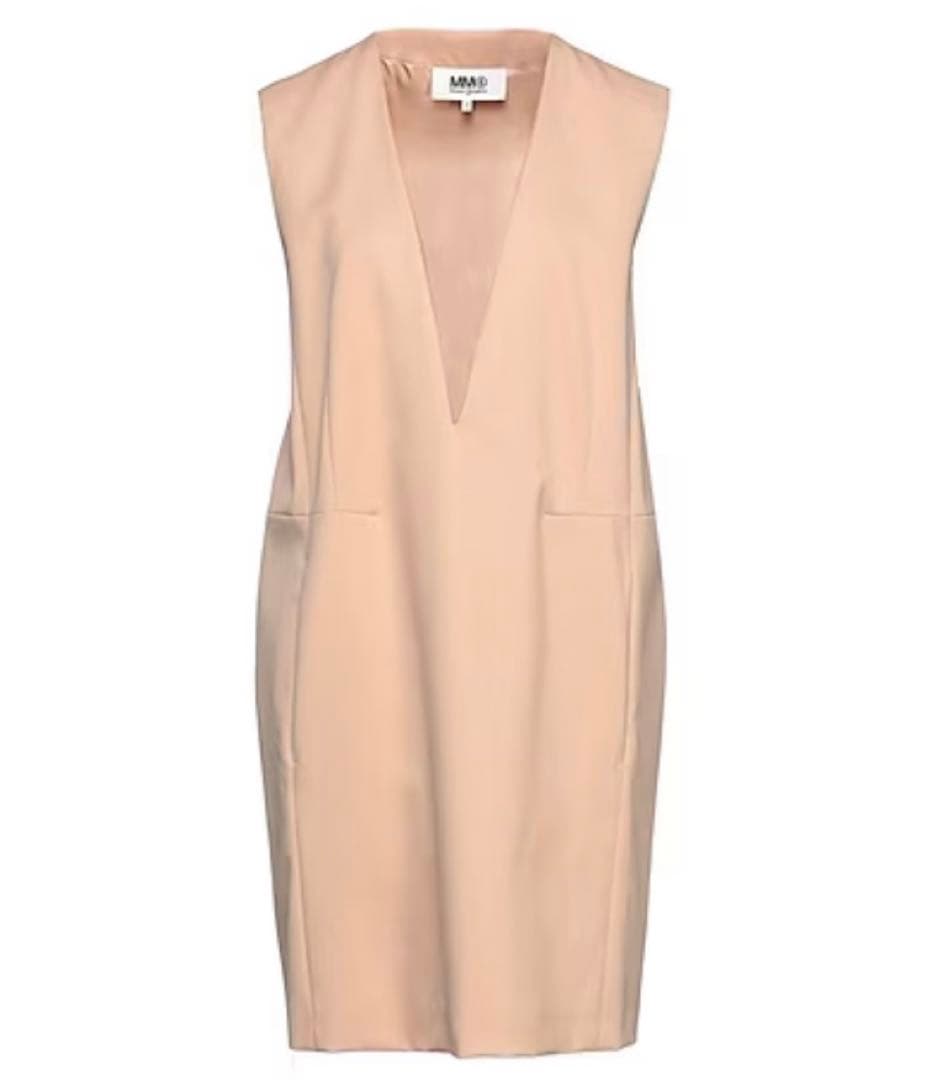 MM6 Vネック ワンピース