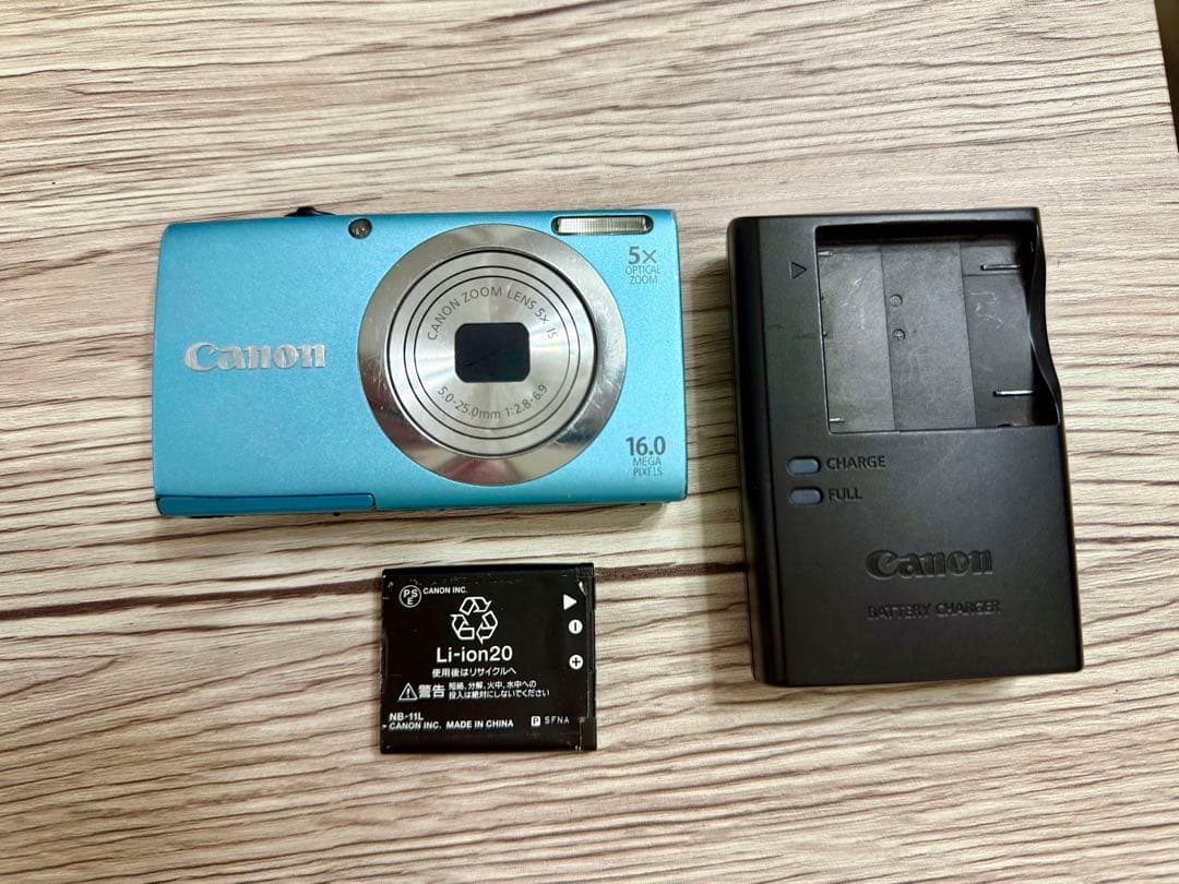 Canon デジタルカメラ PowerShot A2400 IS (中古)