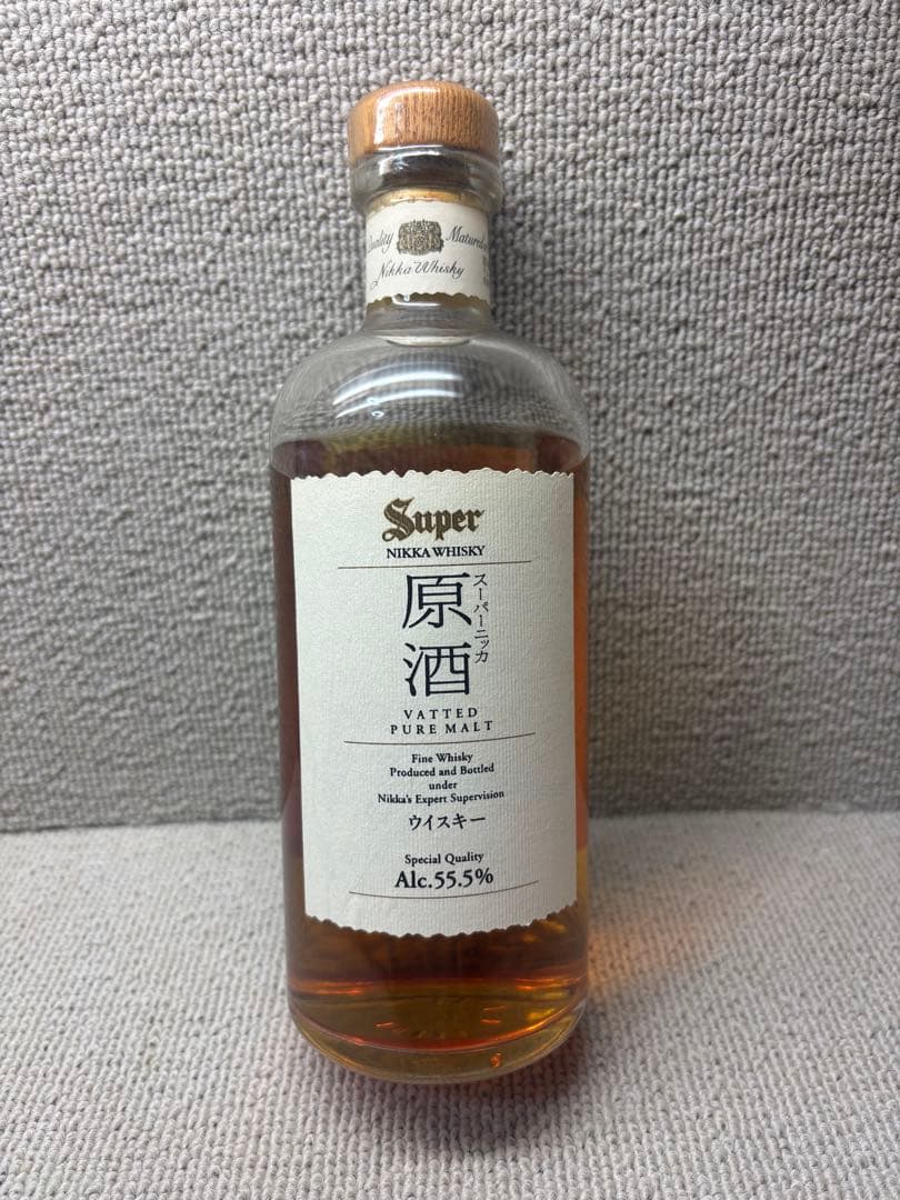 スーパーニッカ原酒　未開封　500ml 終売品 ニッカウイスキー　液面低下　希少