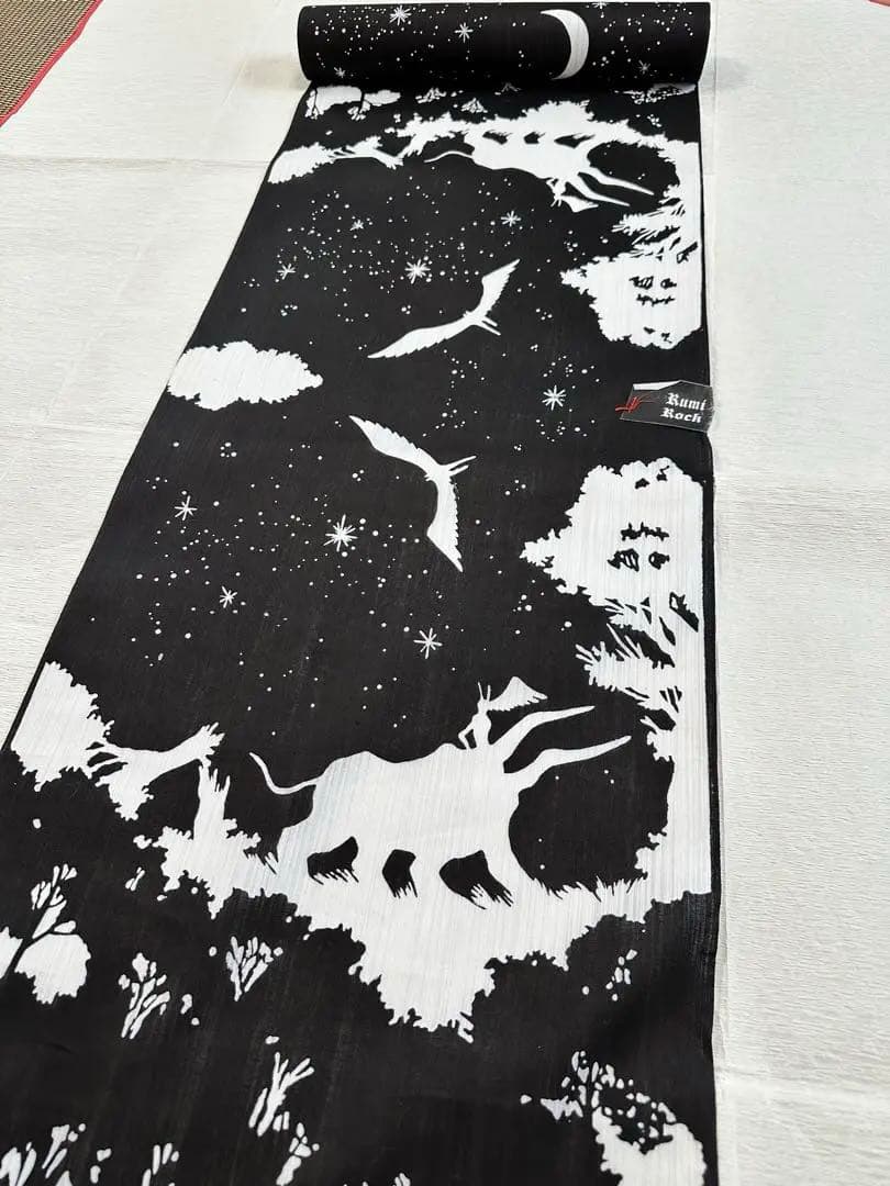 さわさん専用　Rumirock ルミロック　浴衣　反物　デビルマン