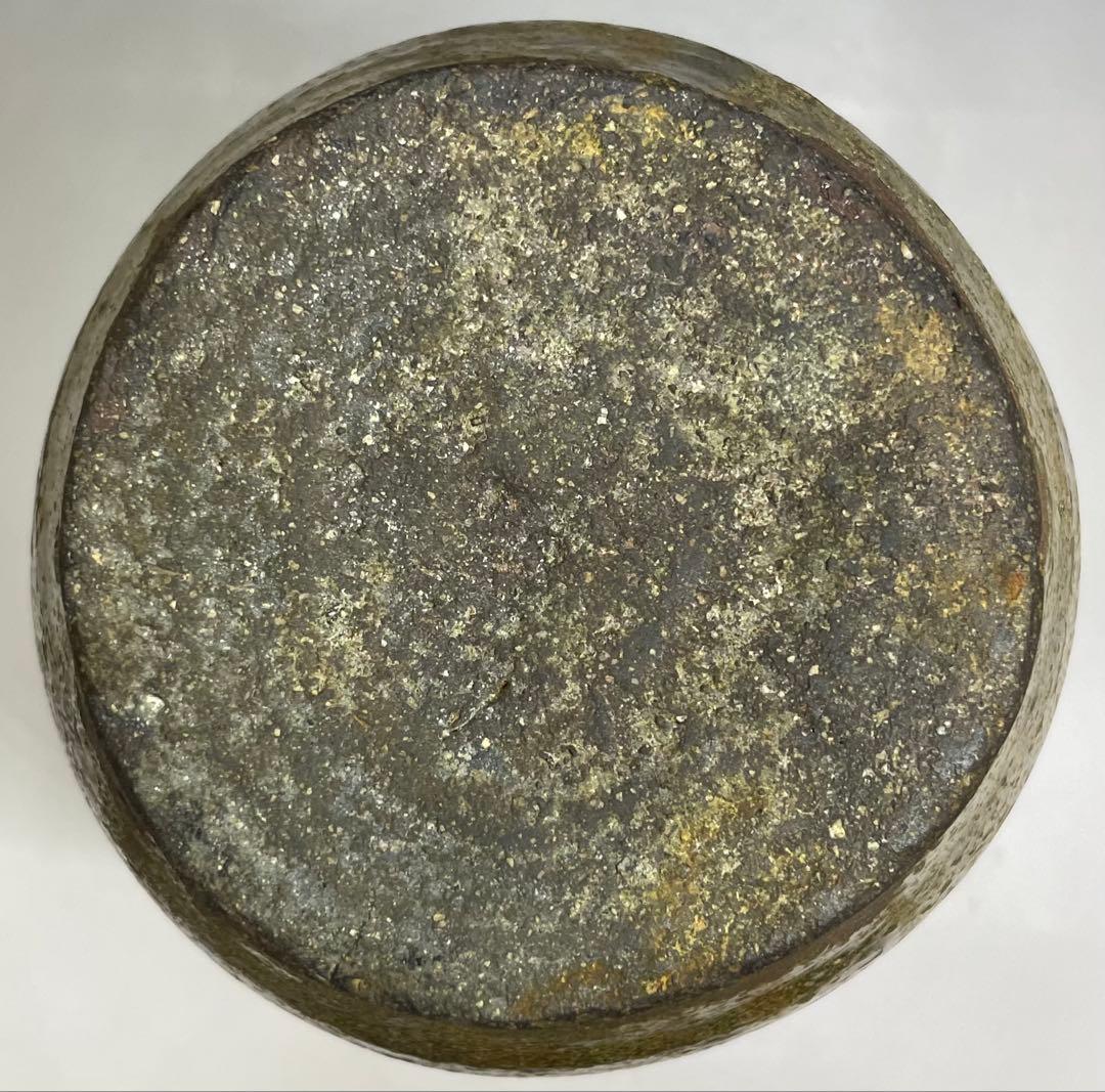 高麗青磁　花入　花瓶　花器　L443