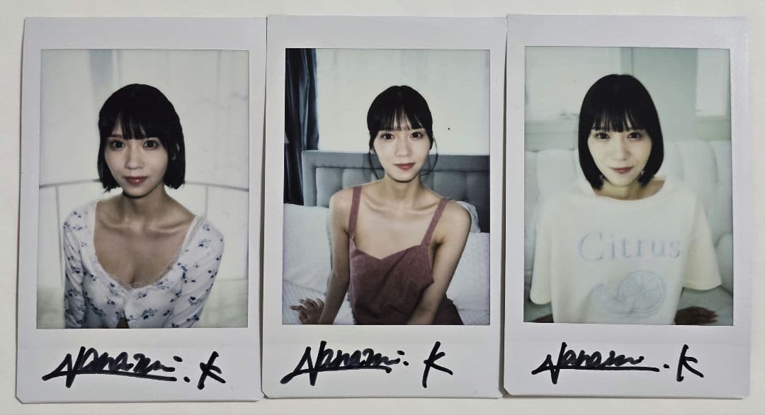 兒玉七海(小倉七海) サイン入り チェキセット