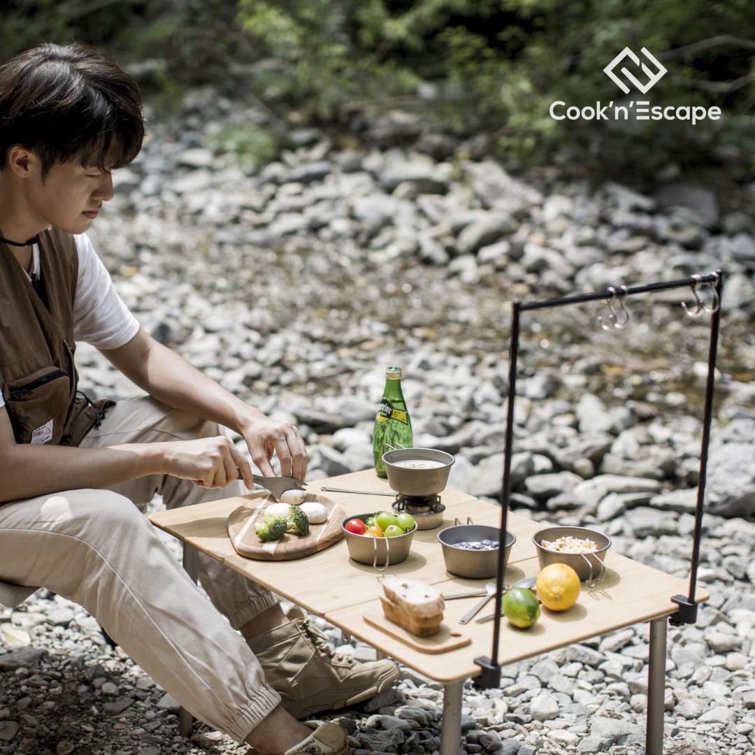 チタンカトラリーセット 超軽量 専用収納袋付