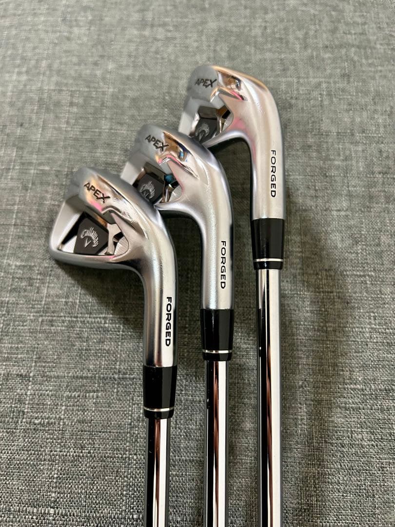 希少スペック・値下・美品 キャロウェイ APEX 2021 アイアン 軟鉄鍛造