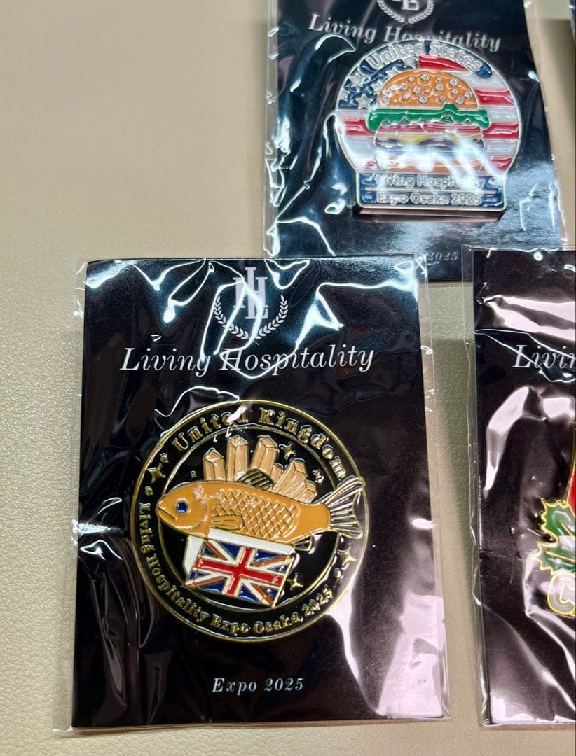 ク*ク様 最終価格【５種】レア 非売品 大阪関西万博 エキスポ アメリカ館 ピン