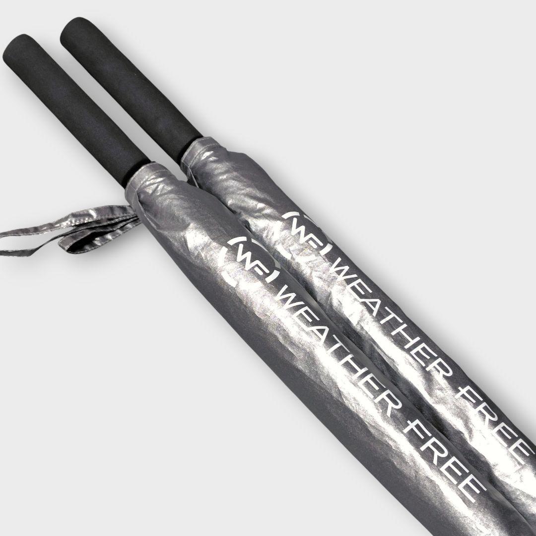 キャスコ KASCO ゴルフ ウェザーフリー 晴雨兼用 ワンタッチ傘 2本