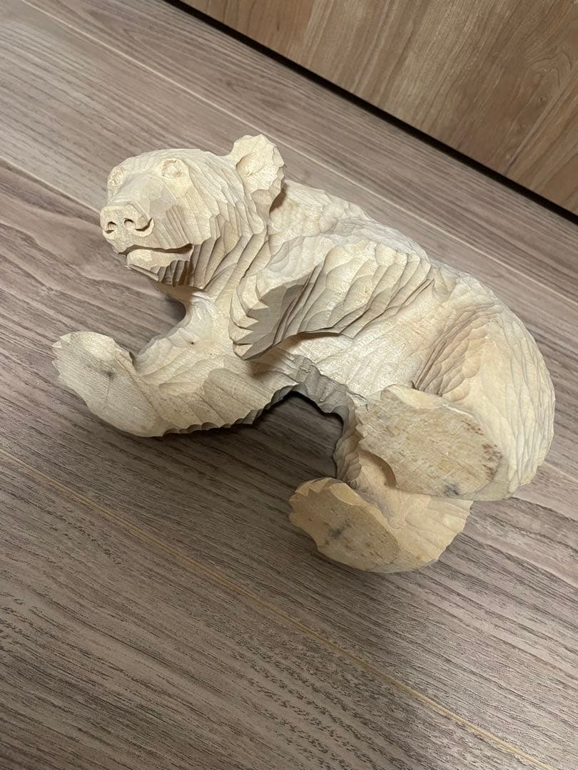 木彫り　熊　伊藤幹男