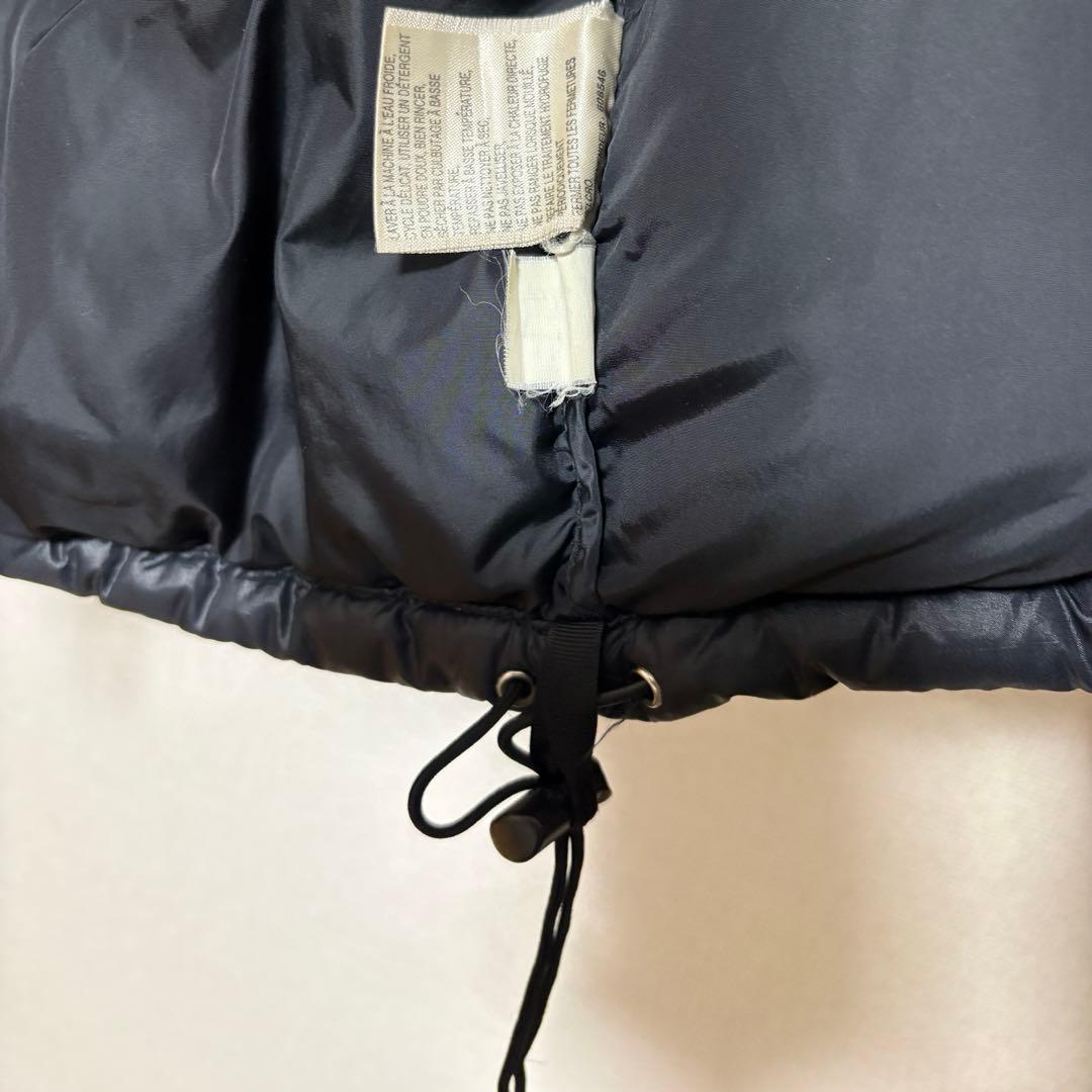 90s ノースフェイス ヌプシ ダウン 700 ブラック メンズS ヴィンテージ