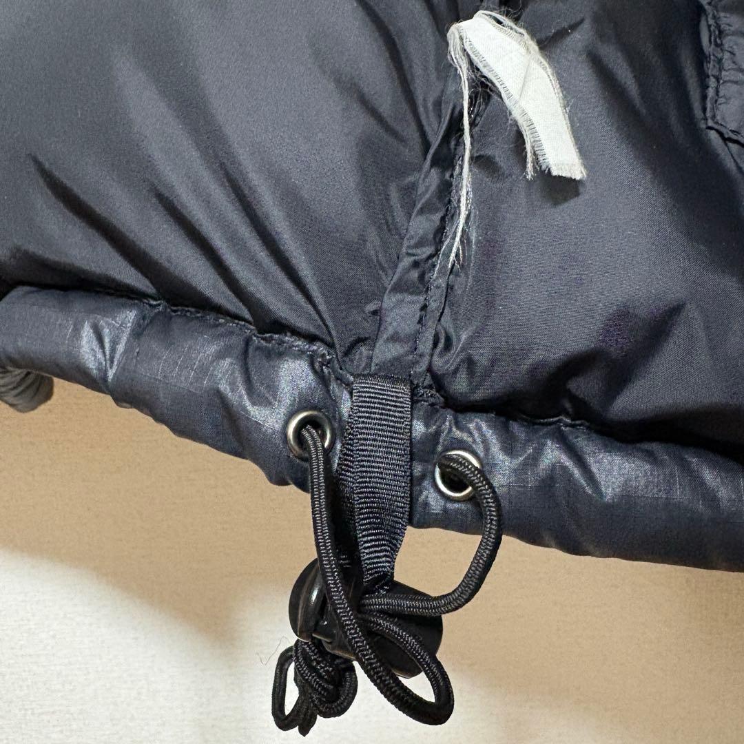 90s ノースフェイス ヌプシ ダウン 700 ブラック メンズS ヴィンテージ