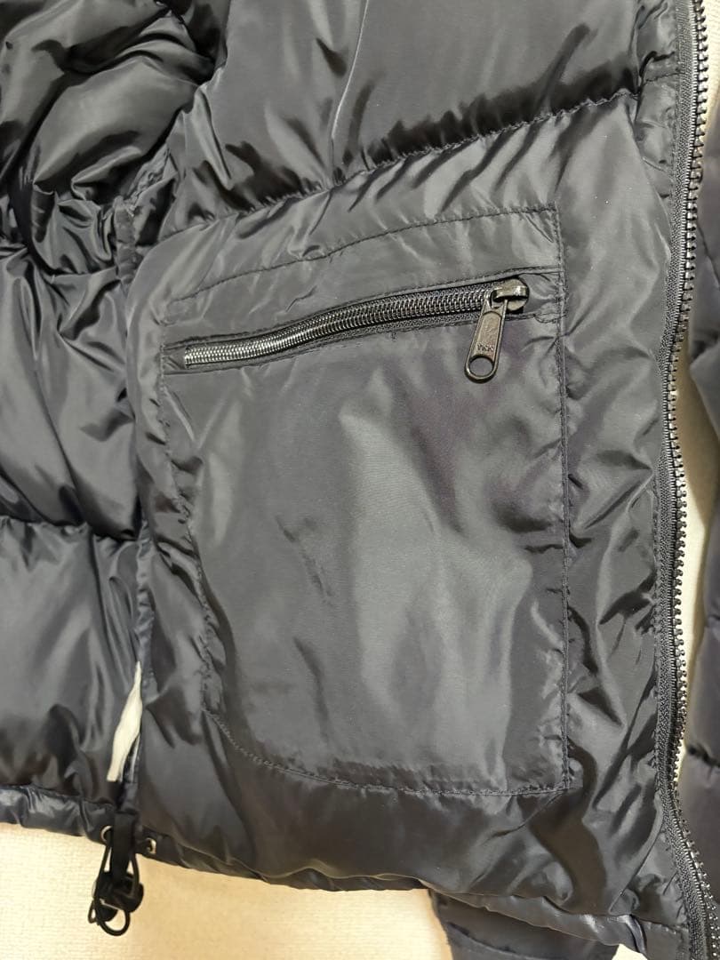 90s ノースフェイス ヌプシ ダウン 700 ブラック メンズS ヴィンテージ