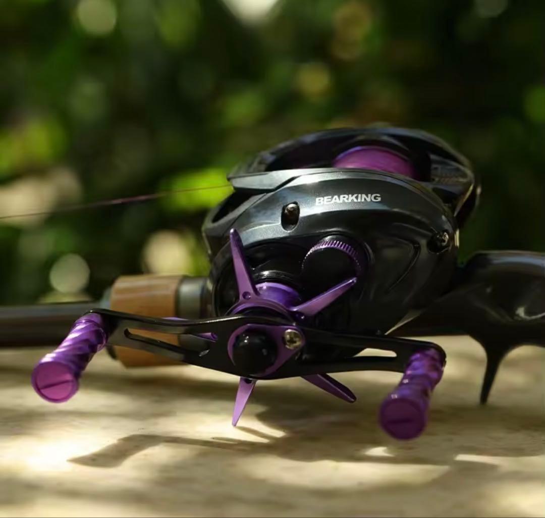 DC搭載 BEARKING ＹＵＲI DC 右巻 BFバス　チニング　ドラグ爆音