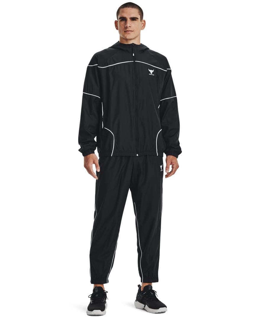 PROJECT ROCK ジャージ上下セット ブラック　アンダーアーマー