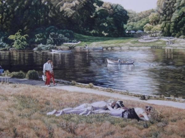 チコ・ダイモン、Boulogne、希少画集画、新品額装付、状態良好