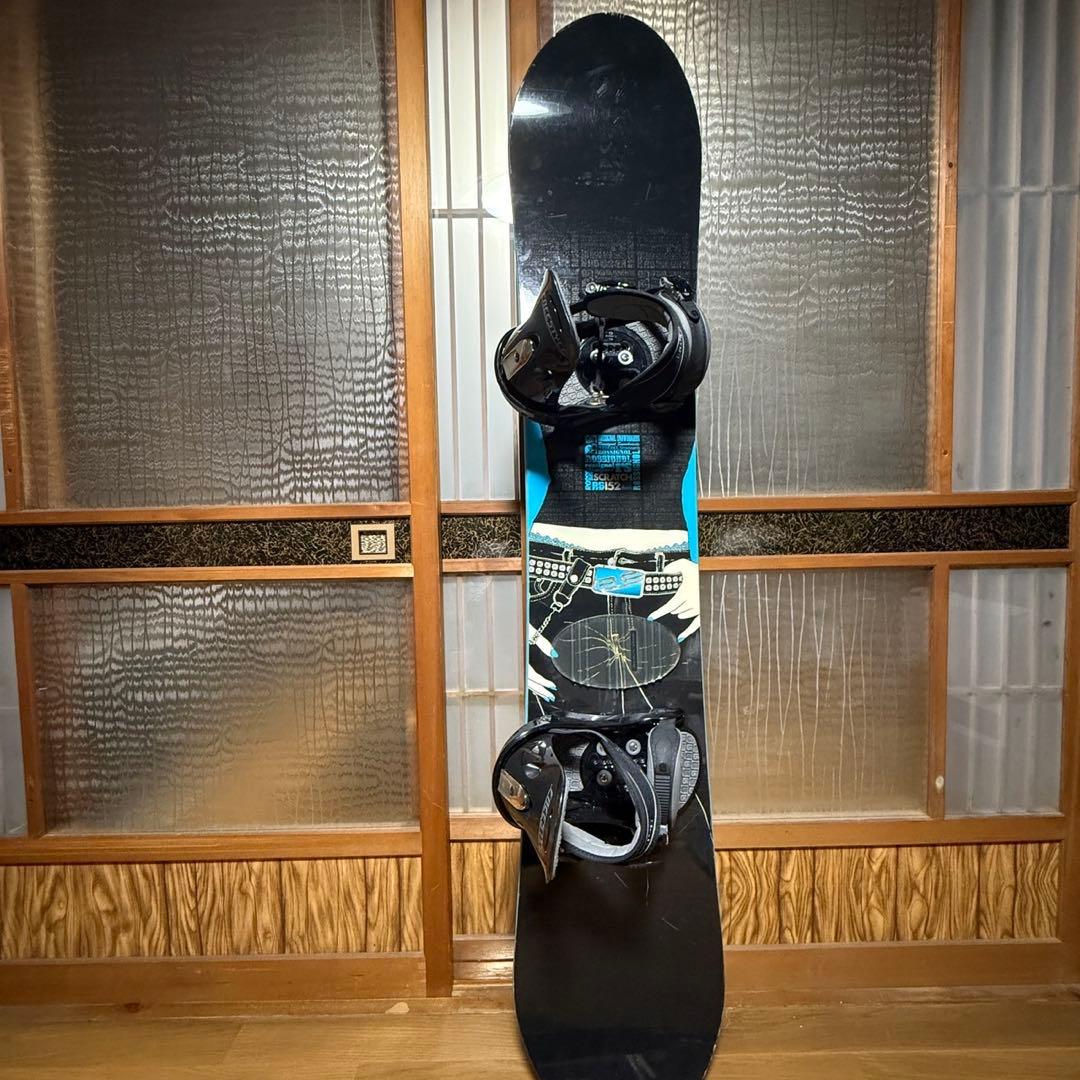 【美品】板 Rossignol ビンディングBURTON Freestyle