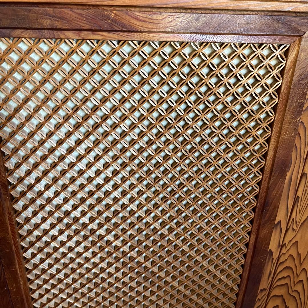 【アンティーク】昭和レトロ 木製 衝立 間仕切り 欄間 パーテーション 古民家