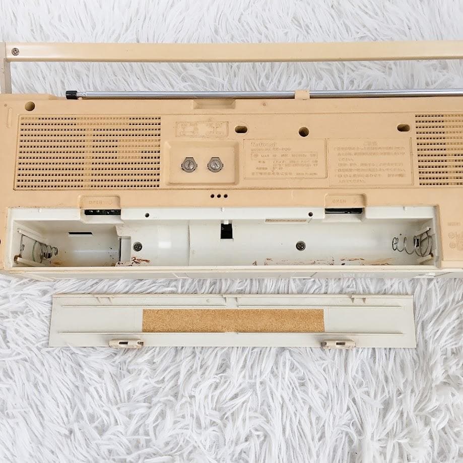 National RX-D30 ダブルラジカセ 当時物 昭和レトロ