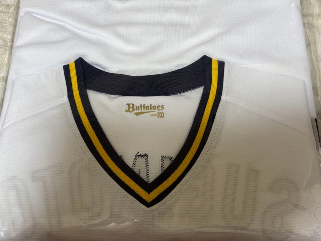 オリックスバファローズ　杉本裕太郎選手BlueWave復刻ユニフォームXOサイズ