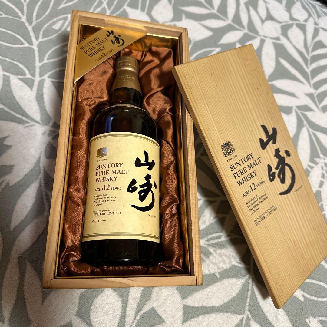 サントリー ピュアモルトウイスキー山崎 12年木箱