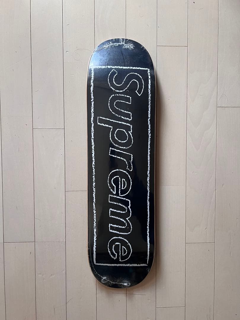 Supreme kaws スケートボードデッキ　黒